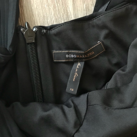 BCBG Maxazria Black Cocktail Dress - Picture 5 of 8